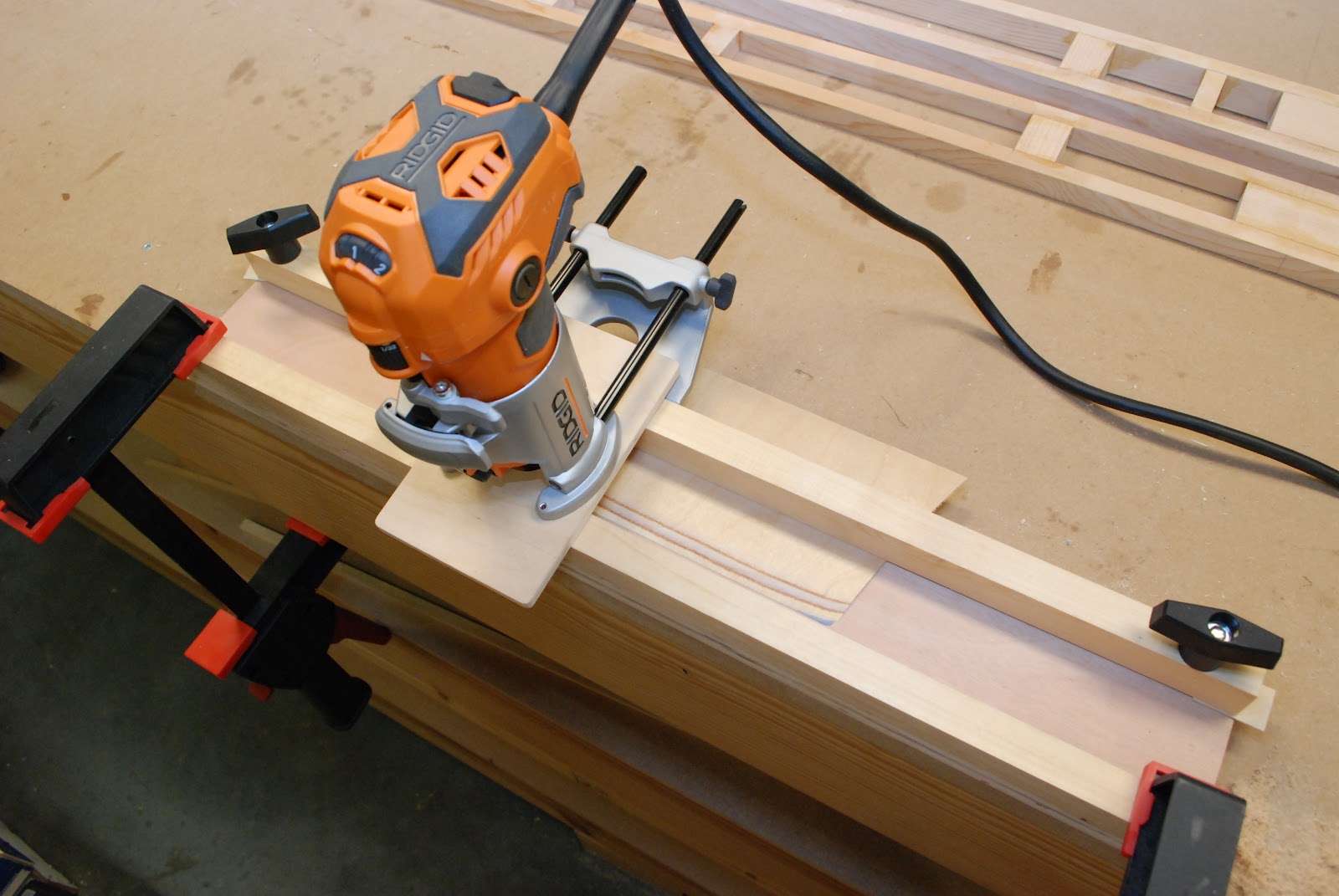 Chilton DW1 Scarfing Jig for Aircraft Plywood Built