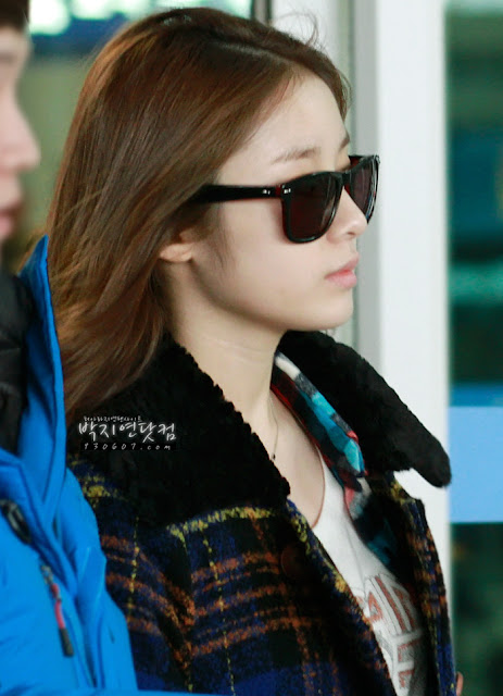 T-ara Jiyeon's lovely photos from the airport | T-ara World