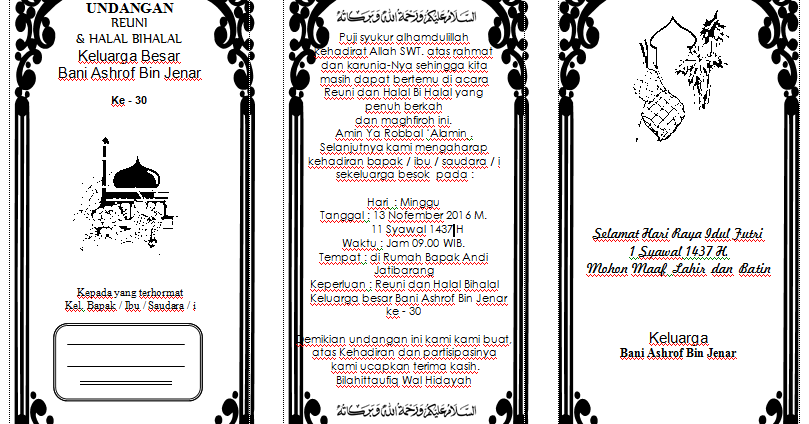 Terbaru 22+ Download Undangan Pernikahan Word Yang Bisa Diedit