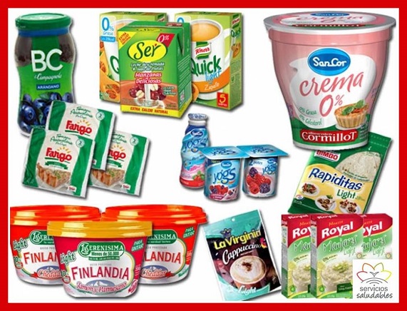 Sabías que un alimento light o dietético no siempre es Sabías que un alimento light o dietético no siempre es