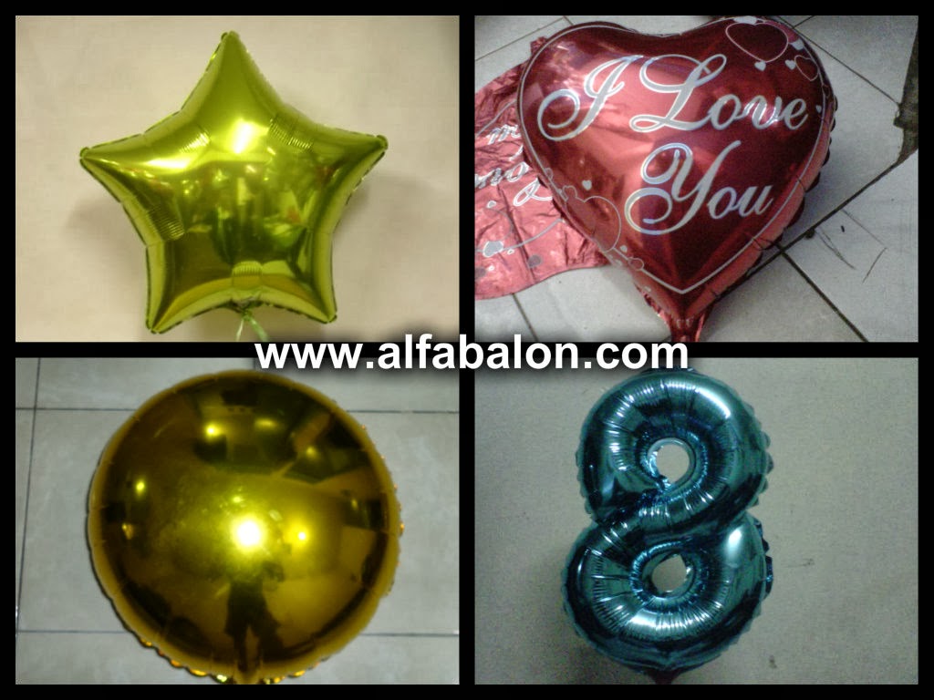 Balon Aluminium Foil