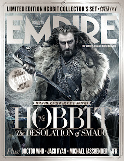 the hobbit desolation of smaug thorin empire magazine cover