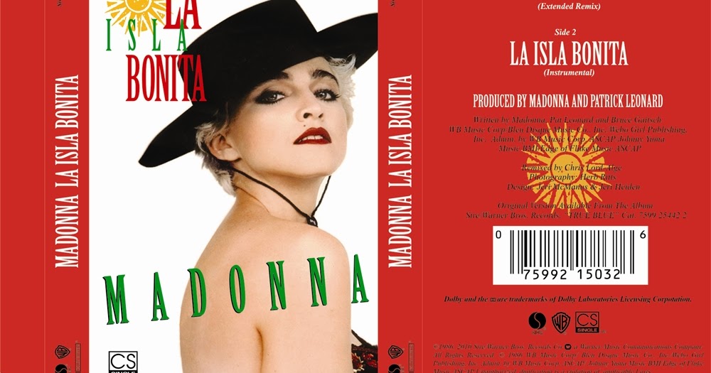 Madonna FanMade Covers: La Isla Bonita - Cassette Official