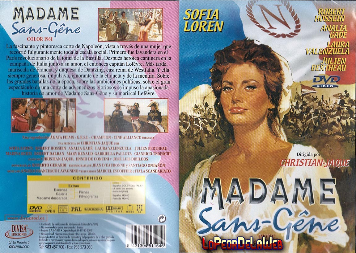Madame Sans Gene (1961) (Sophia Loren)