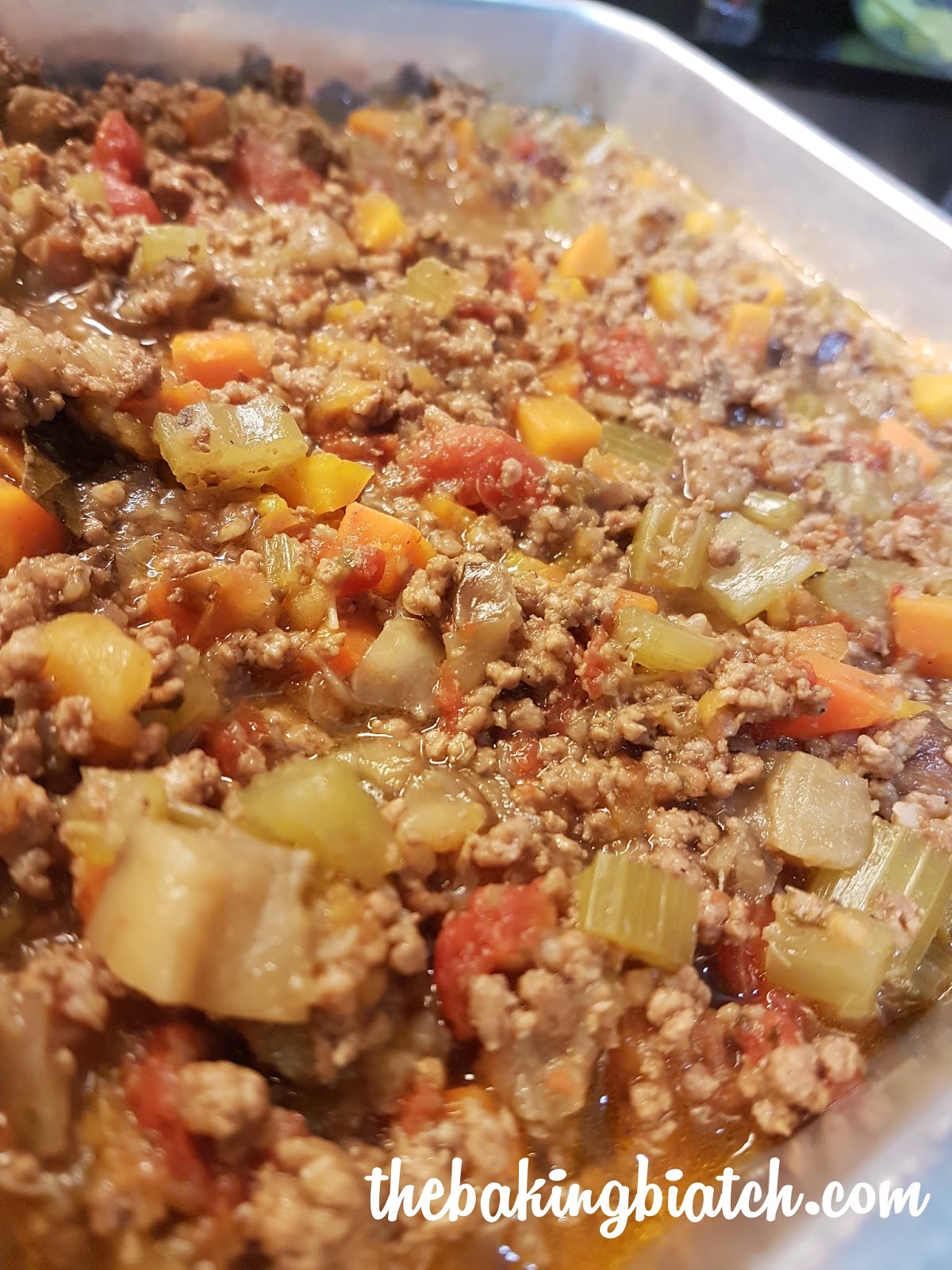 The Baking Biatch by Cynthia Lim Beef Bolognese (Baby friendly)