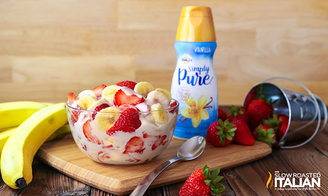 Strawberry Banana Cheesecake Salad