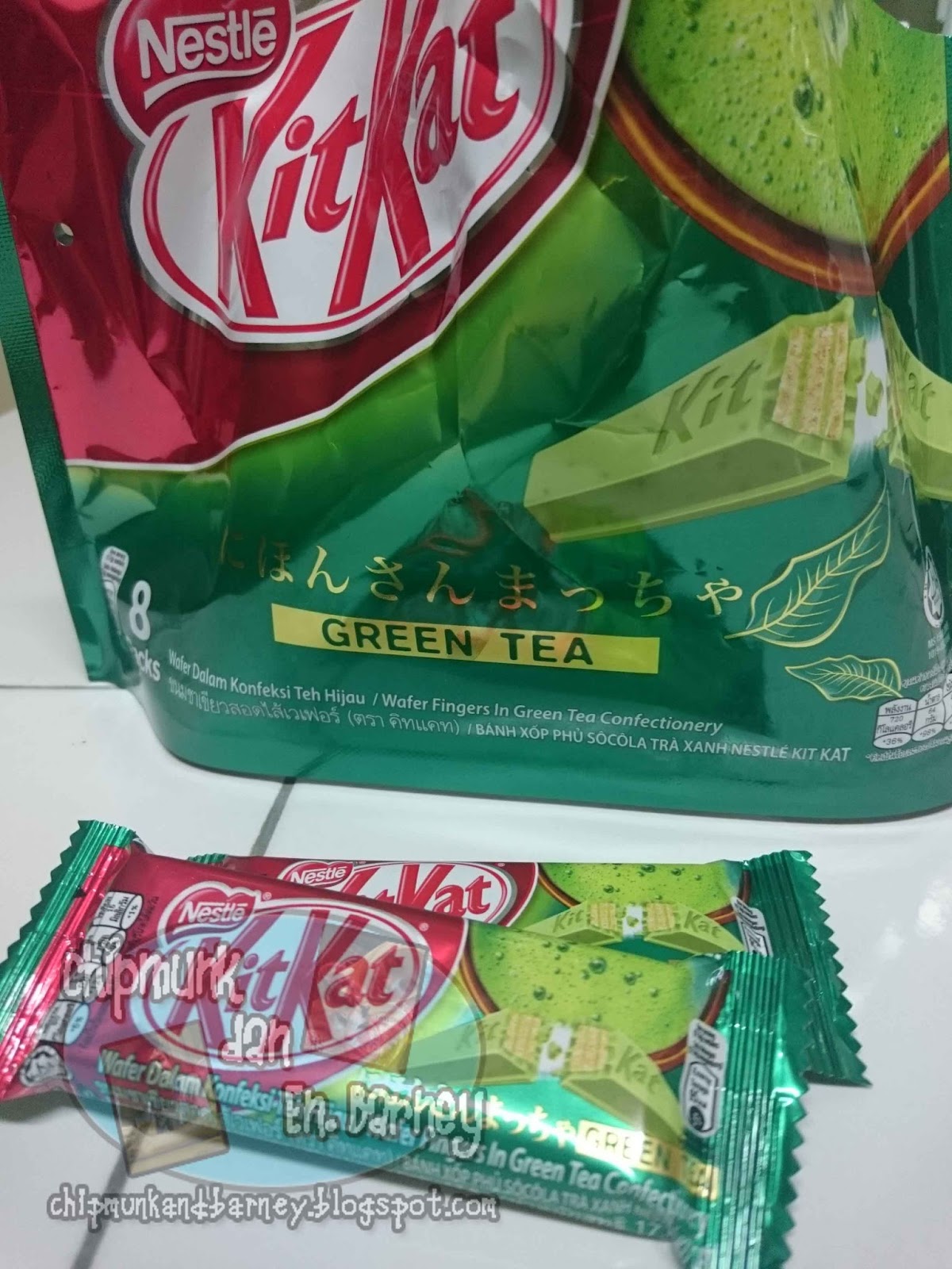 All About Life KitKat Green Tea