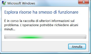 Risoluzione problema Esplora Risorse ha smesso di funzionare 12 Risoluzione problema Esplora Risorse ha smesso di funzionare