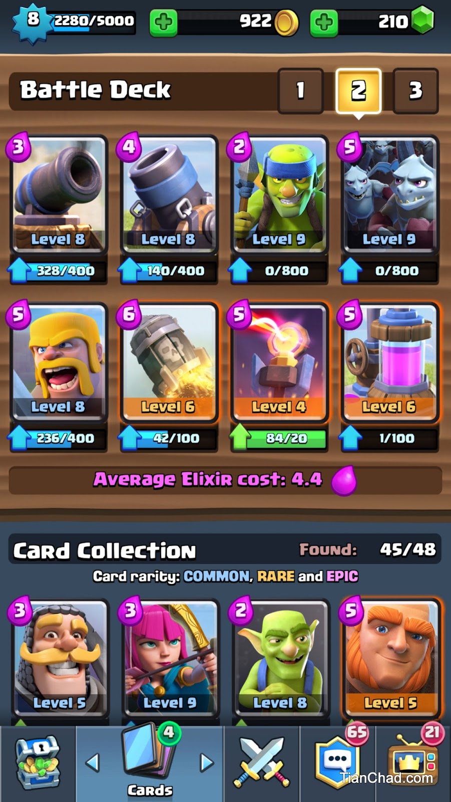 battle deck for arena 6 battle deck for arena 6