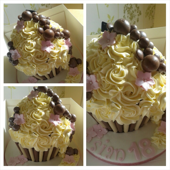 Party Cakes, Newquay GIANT Cupcakes.