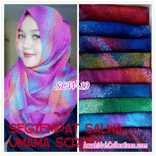 Segi Empat Umama Scarf Salwa - AzzahidahCollections.com