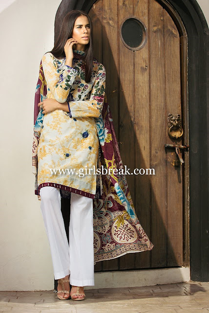 Zara Shahjahan Short Shirt with Printed Capri www.igvv.blogspot.com