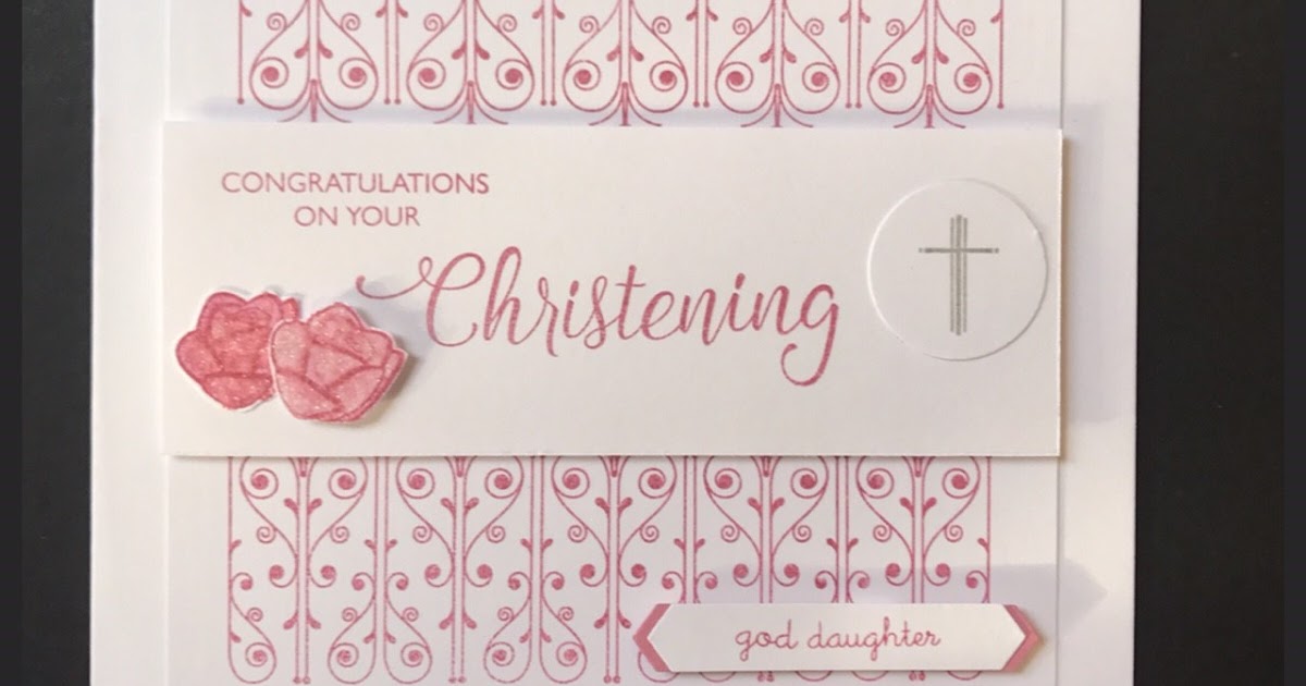 Christening card for my niece.