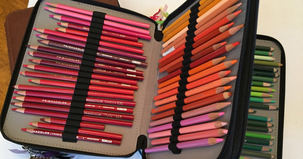 T. Matthews Fine Art Prismacolor Colored Pencils Pencil Case