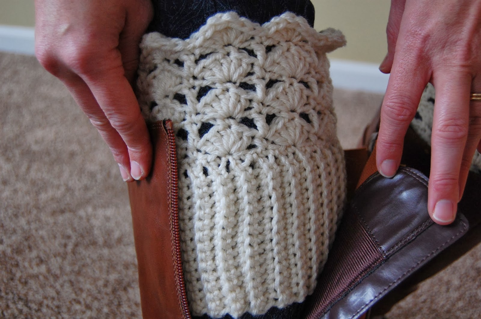 Roonie Ranching: Melissa's Boot Cuffs