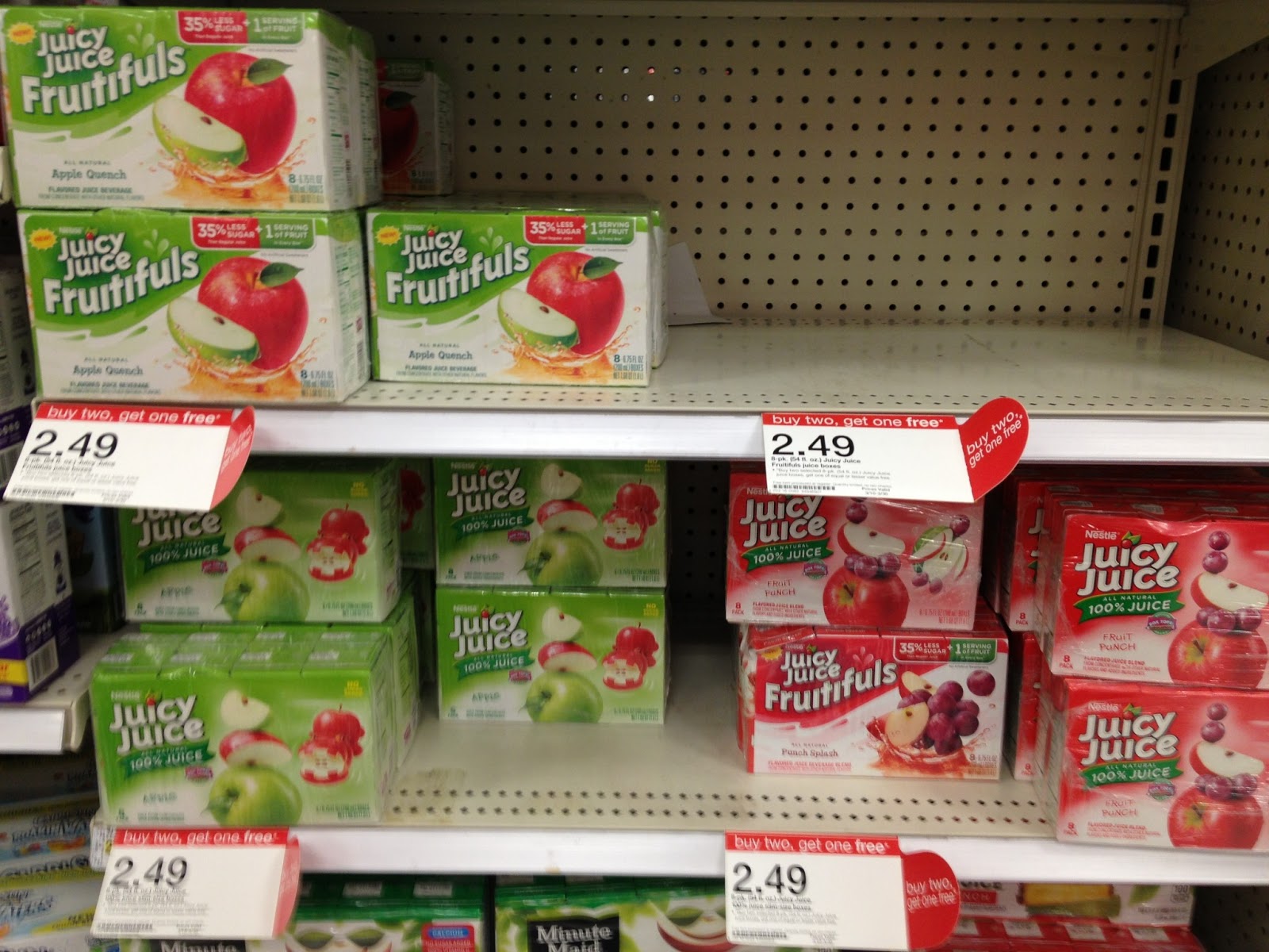 Daddy aves The Bank Juicy Juice Fruitfuls 8Packs ONLY 1 at Target
