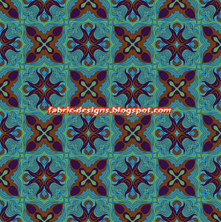 geometric designs on fabric