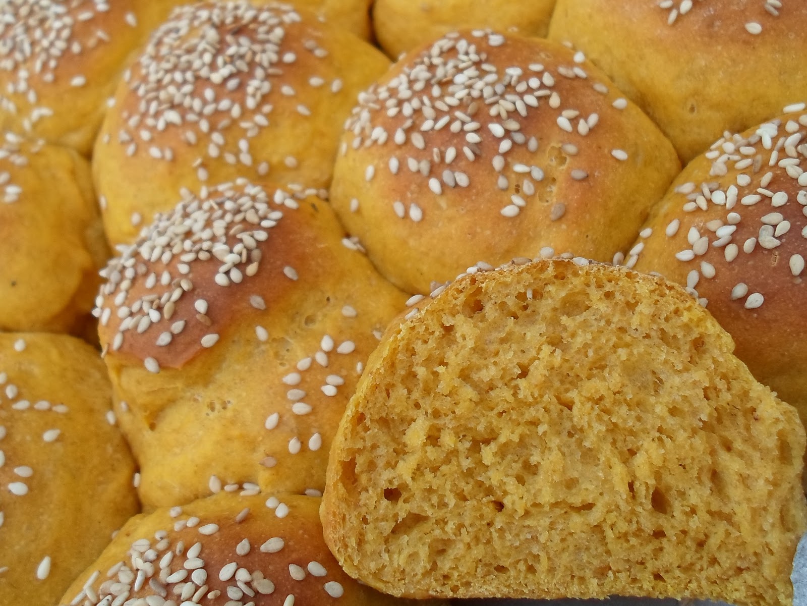 Happier Than A Pig In Mud 90 Minute Pumpkin Dinner Rolls using Quick Rise Yeast