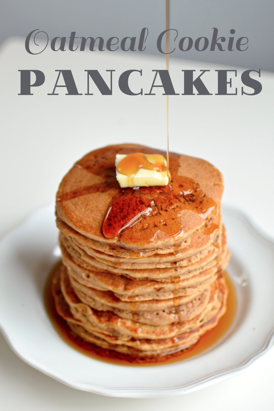 Yammie's Noshery Oatmeal Cookie Pancakes