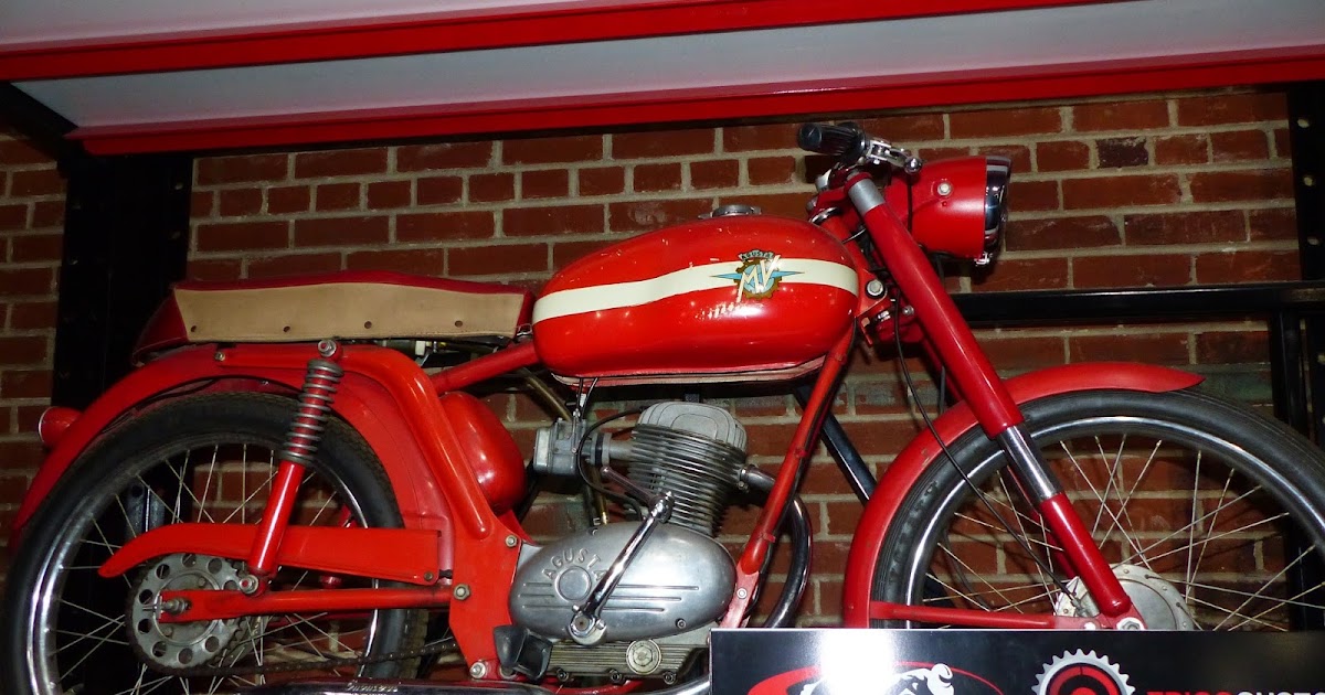 OldMotoDude: MV Agusta single on display at Erico Motorsports -- Denver
