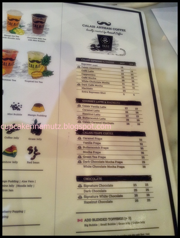Kuliner Jogja @ Calais Artisan Bubble Tea & Coffee | Rina ...