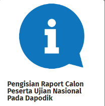 Pengisian Raport Calon Peserta Ujian Nasional Pada Dapodik Pengisian Raport Calon Peserta Ujian Nasional Pendidikan Kesetaraan 2019