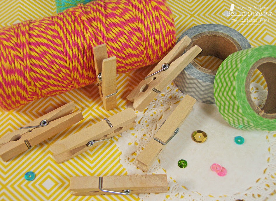 Secretbees Studio Mini Clothespin Fun!