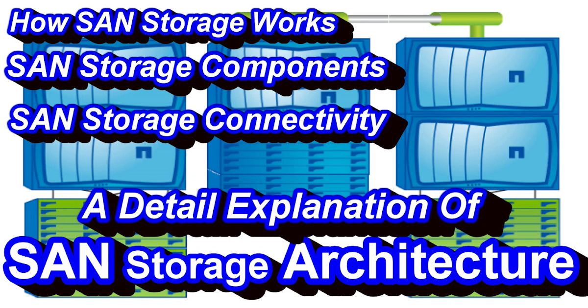 Blog For Storage Admin Details Explanation Of SAN Storage Architecture