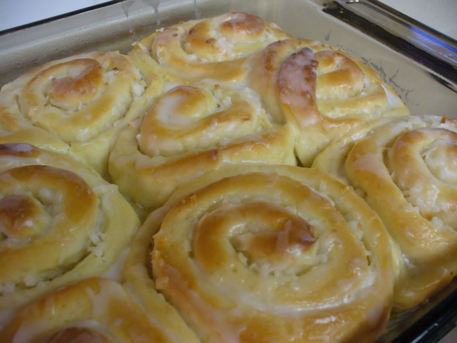 Out of My Sister's Kitchen Lime Coconut Rolls