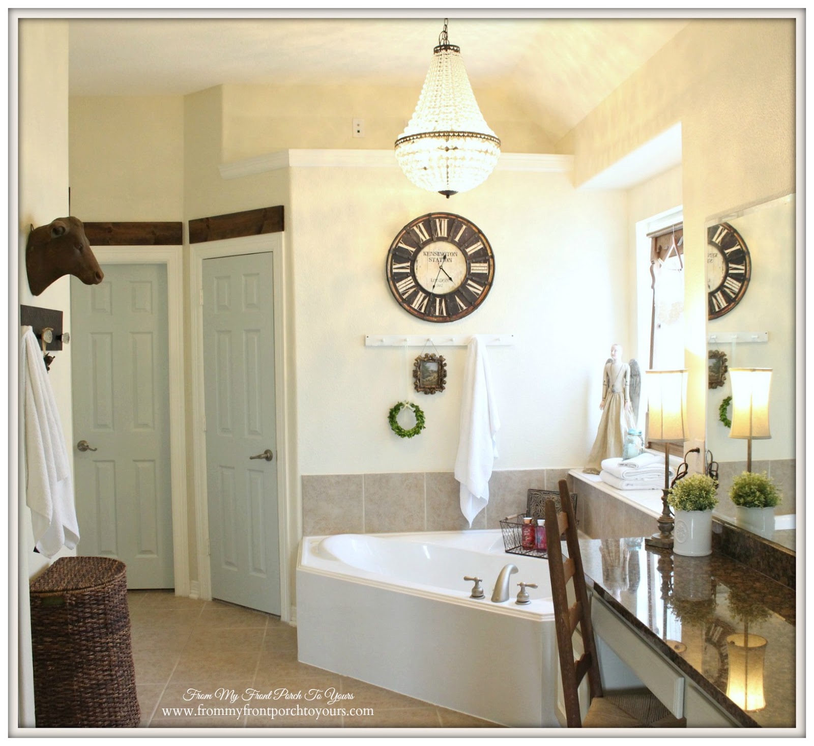 From My Front Porch To Yours: Farmhouse Master Bathroom