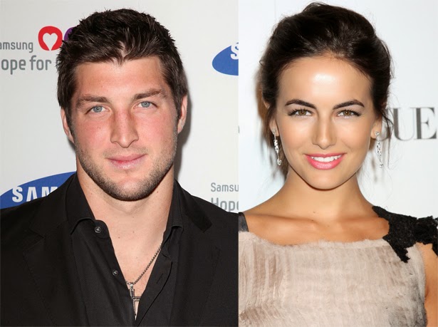 Tim Tebow With Girlfriend Lucy Pinder Sports Club Blog pic