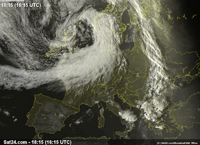 >Irene’s Old Circulation Batters Britain, Produces Hurricane-Force Gusts, Texas Wildfires Rage Out of Control