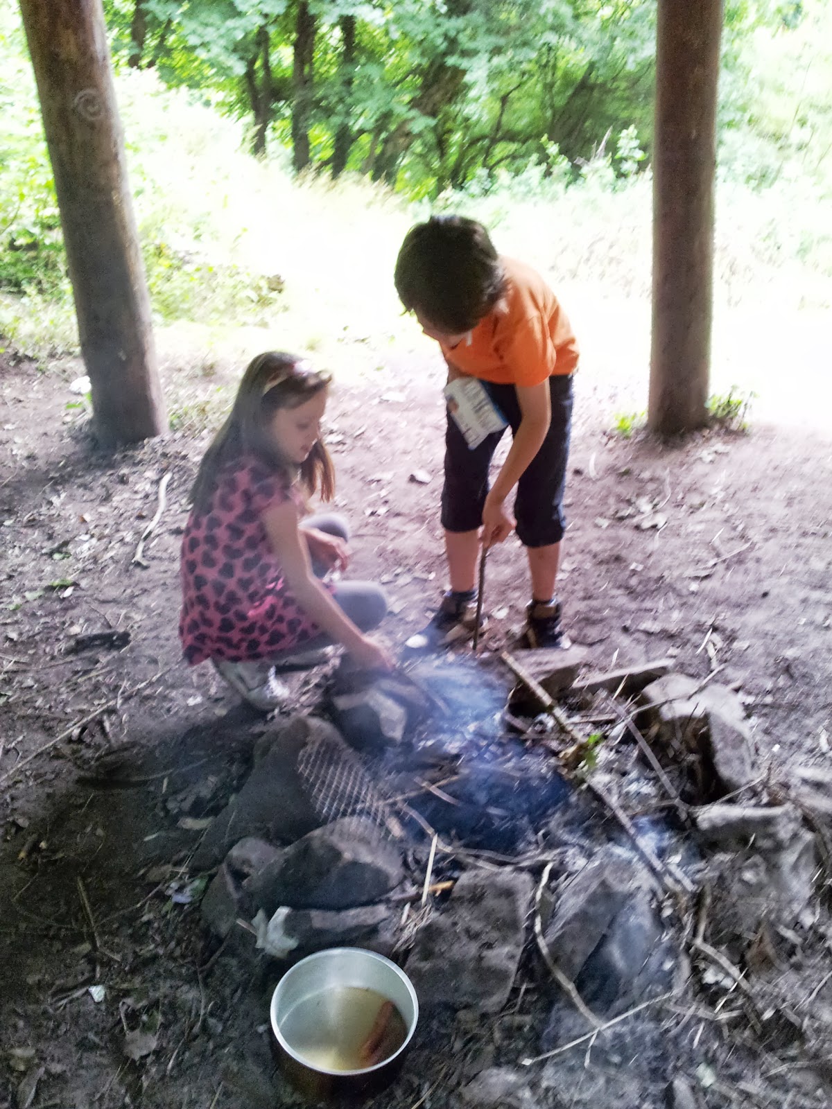 , A fire warming our hearts #CountryKids