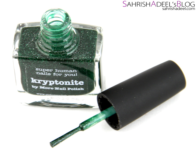 piCture pOlish Kryptonite by More Nail Polish - Review & Swatches