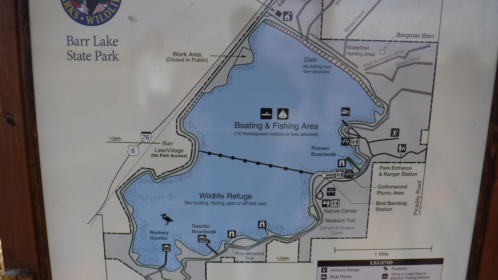 Barr Lake State Park Map Lite Packer : Spring Afternoon At Barr Lake State Park