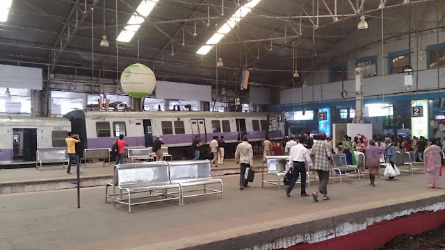 Train accident reported at Churchgate railway station