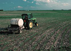 USA, EEUU, fertilizante, nitrógeno, tractor, John Deere