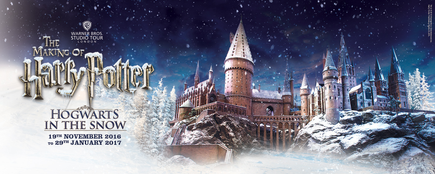 Entertaining Elliot: Hogwarts in the Snow at Warner Bros. Studio Tour London  - Review