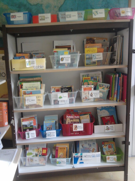 Les étiquettes de bibliothèque DECLIC