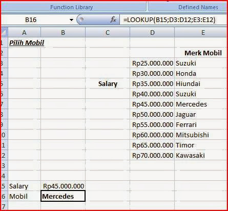 Fungsi Fungsi Lookup