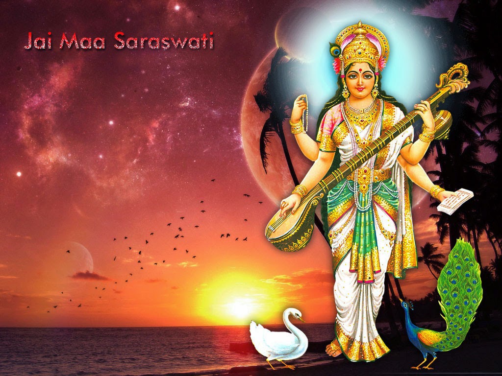 Goddess Maa Saraswati Devi HD wallpapers Images Pictures photos Gallery