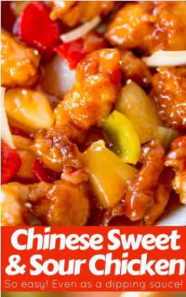 Chinese Sweet and Sour Chicken - Recipe Easy