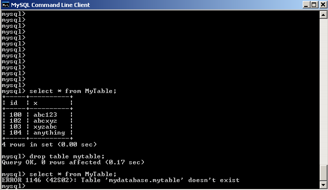 Mysql show tables. Drop table select. Exists sql. Drop table. Drop table.