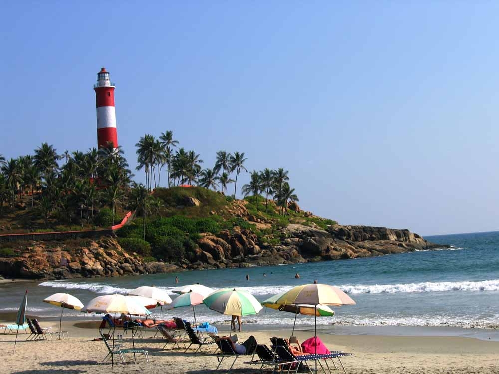 Kerala. God's Own Country !!! Kovalam Beach