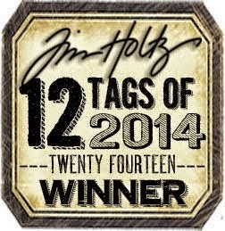 Proud to be a Tim Holtz Winner July 2014