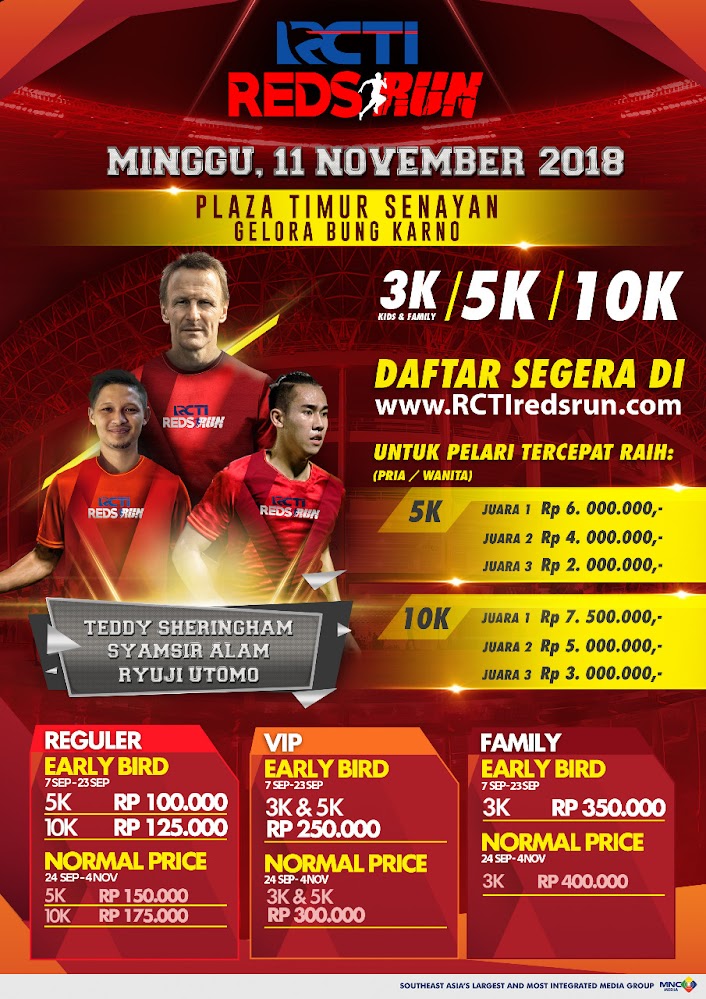 RCTI Reds Run 2018 RCTI Reds Run 2018