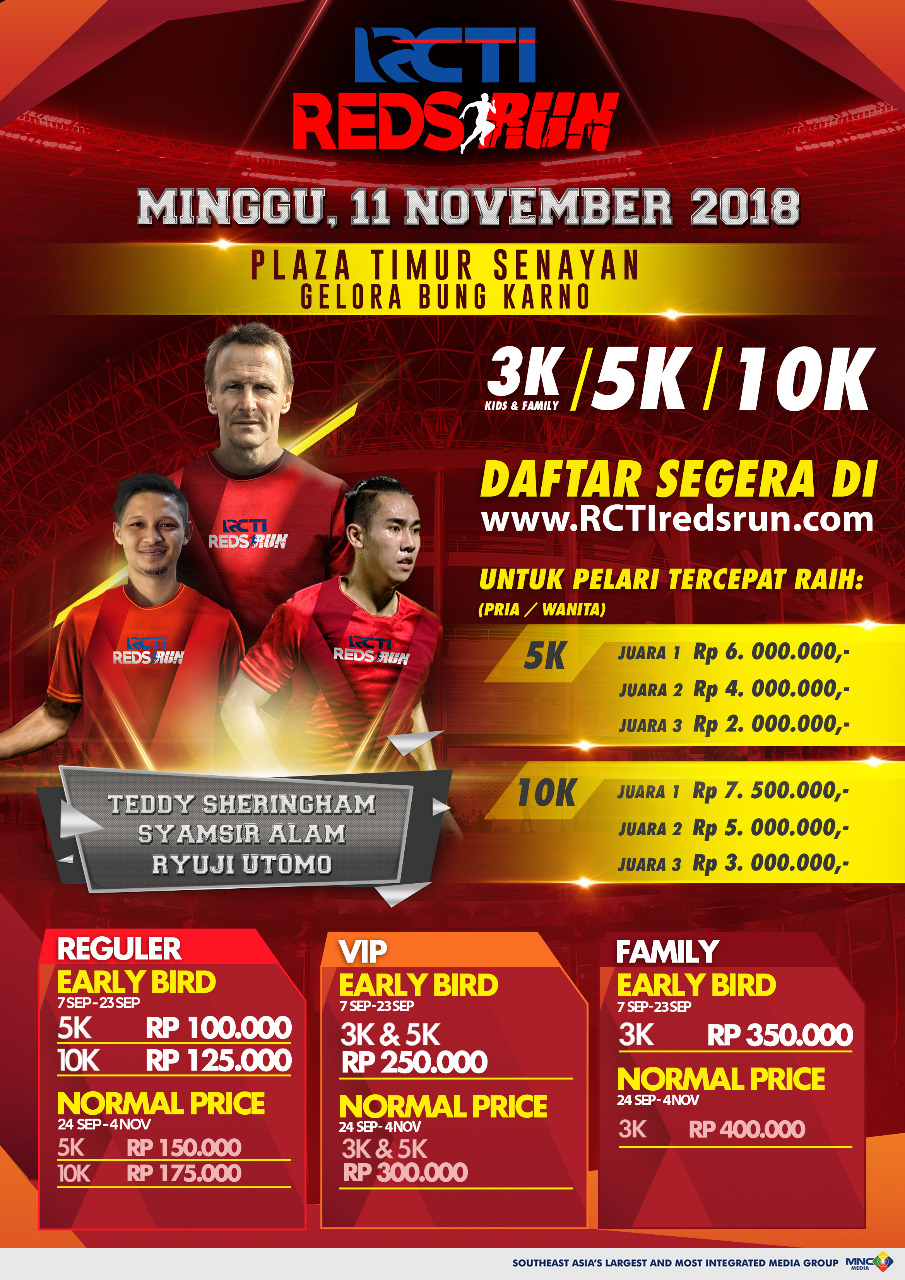 🔍 RCTI Reds Run 2018 RCTI Reds Run 2018