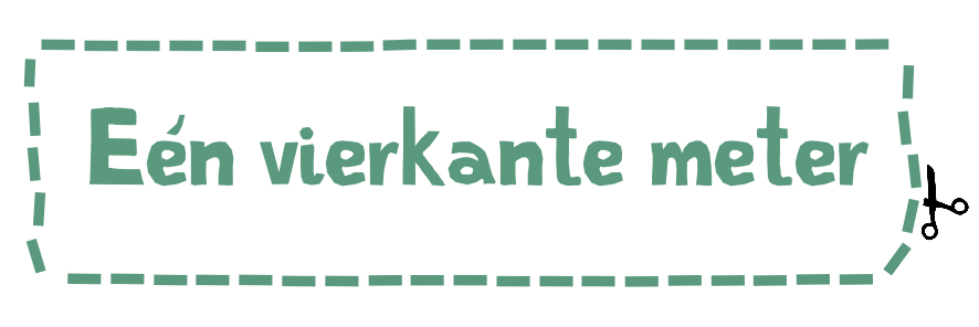 Eén vierkante meter