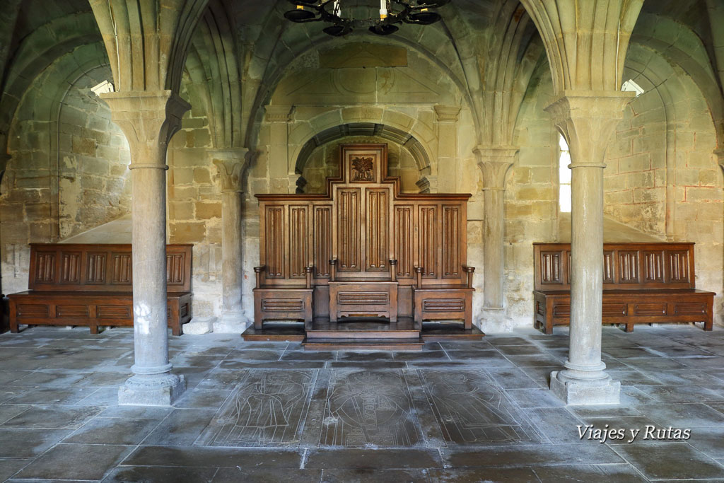 Sala Capitular del Monasterio de la Oliva, Navarra