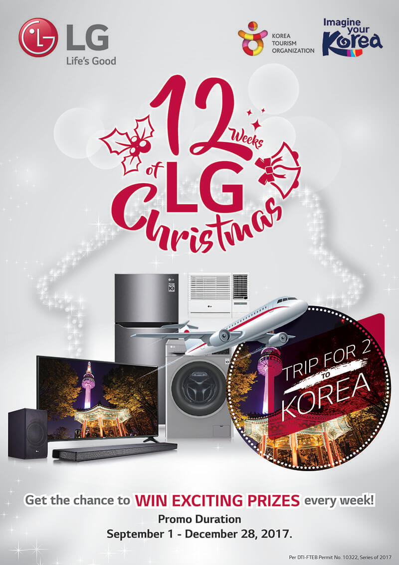 Christmas Starts Early With LG's 12 Weeks Of Christmas